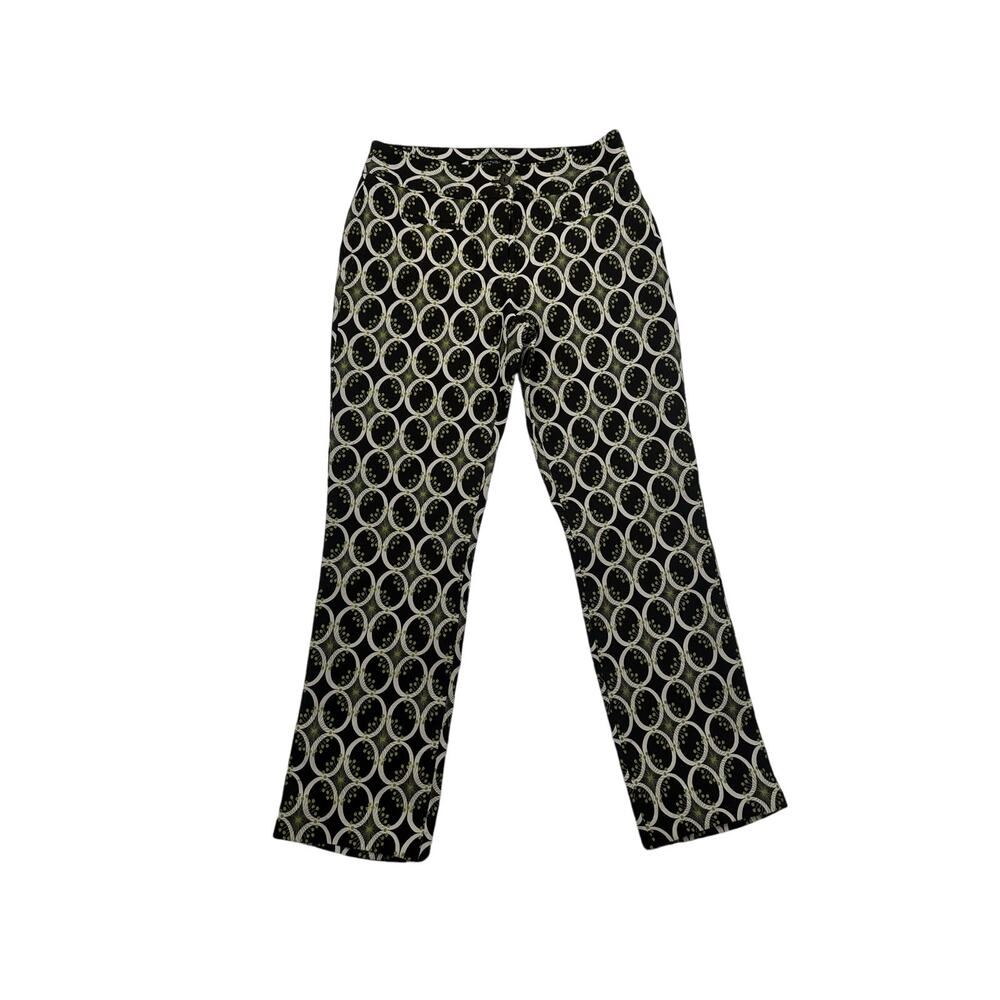 Etcetera Patterned Pants Size 4 - image 1